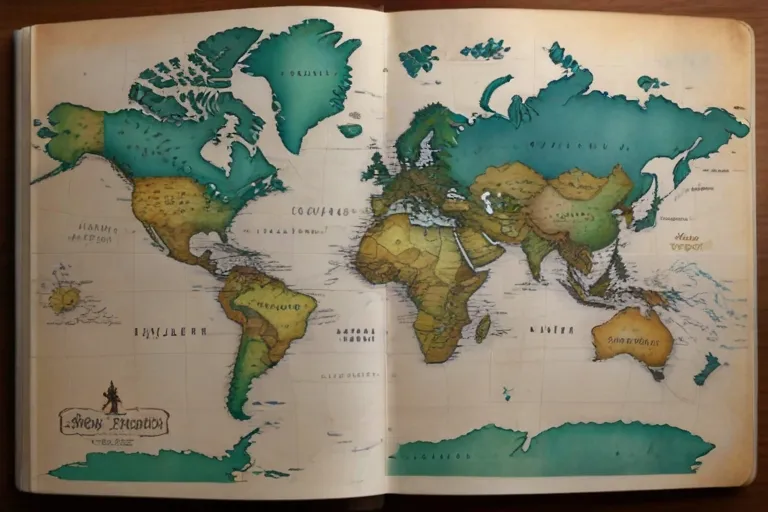 Customized Travel Map Journal